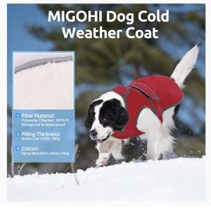 Pet Reflective Winter Jacket, Small